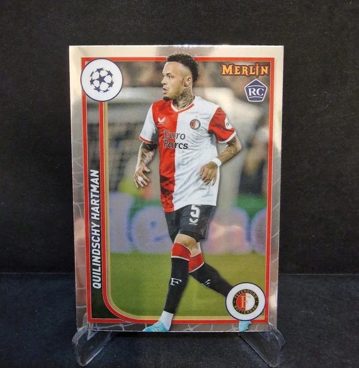 2023-24 Topps Chrome Merlin Oulindschy Hartman Feyenord /LL2