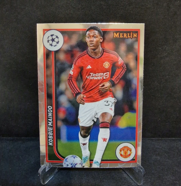 2023-24 Topps Chrome Merlin Kobbie Mainoo Manchester United /LL3