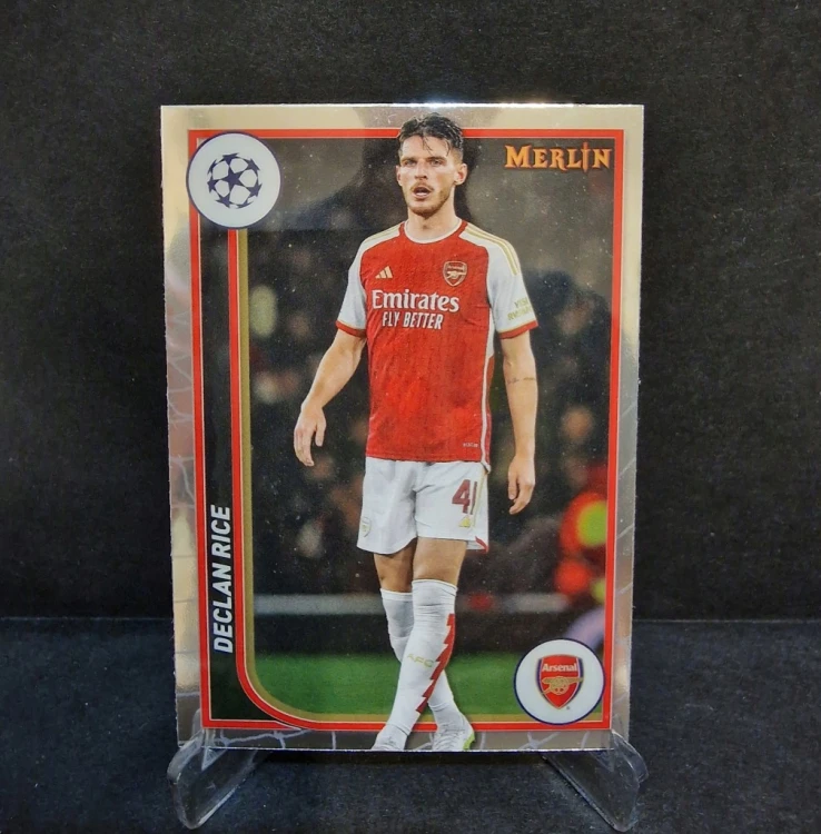 2023-24 Topps Chrome Merlin Declan Rice Arsenal /LL4