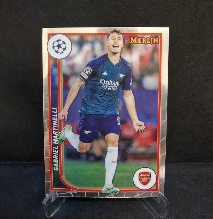 2023-24 Topps Chrome Merlin Gabriel Martinelli Arsenal /LL4