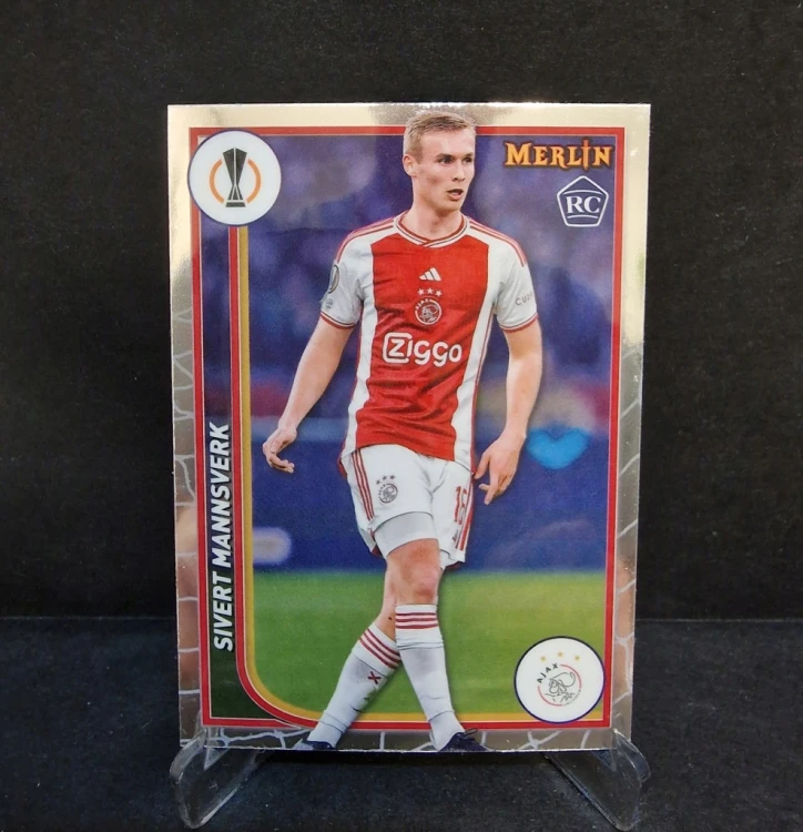 2023-24 Topps Chrome Merlin Sivert Mannsverk Ajax /LL4