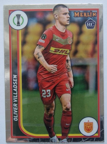 2023-24 Topps Chrome Merlin Olivier Villadsen Fc Nurnberg /B