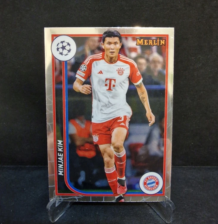 2023-24 Topps Chrome Merlin Minjae Kim Bayern Munich /LL5