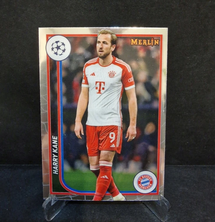 2023-24 Topps Chrome Merlin Harry Kane Bayern Munich /LL5