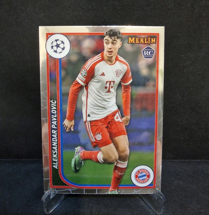 2023-24 Topps Chrome Merlin Pavlovic Bayern Munich /LL5