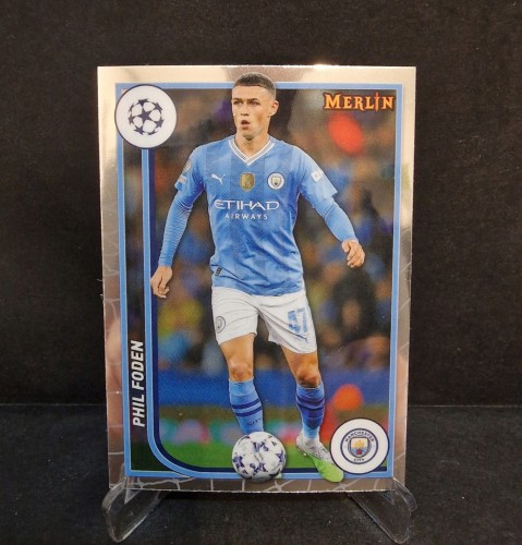 2023-24 Topps Chrome Merlin Phil Foden Manchester City /LL6
