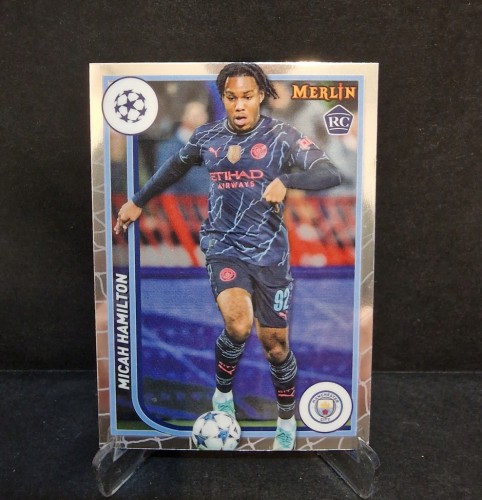 2023-24 Topps Chrome Merlin Micah Hamilton Manchester City /LL6