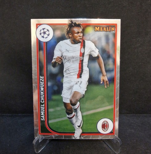 2023-24 Topps Chrome Merlin Samuel Chukwueze AC Milan /LL6