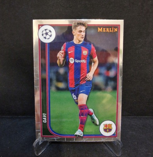 2023-24 Topps Chrome Merlin Gavi Fc Barcelona /LL8
