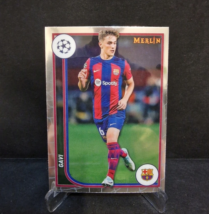 2023-24 Topps Chrome Merlin Gavi Fc Barcelona /LL8