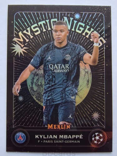 2023-24 TOPPS Chrome Merlin Kylian Mbappe Real Madryt /NN1