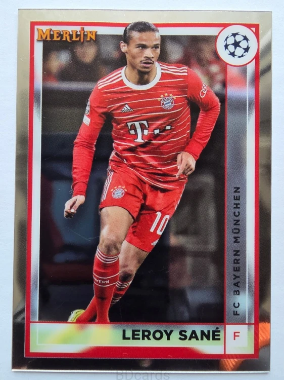 2023-24 Topps Chrome Merlin Leroy Sane Bayern Munich /NN23