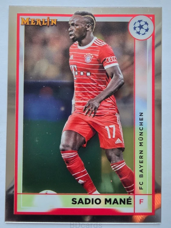 2023-24 Topps Chrome Merlin Sadio Mane Bayern Munich /NN23