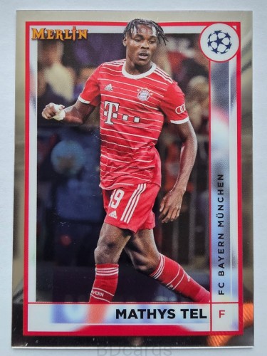 2023-24 Topps Chrome Merlin Mathys Tel Bayern Munich /NN23