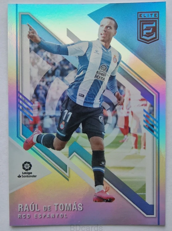 2021-22 Panini Donruss Elite Raul de Tomas Espanyol /B