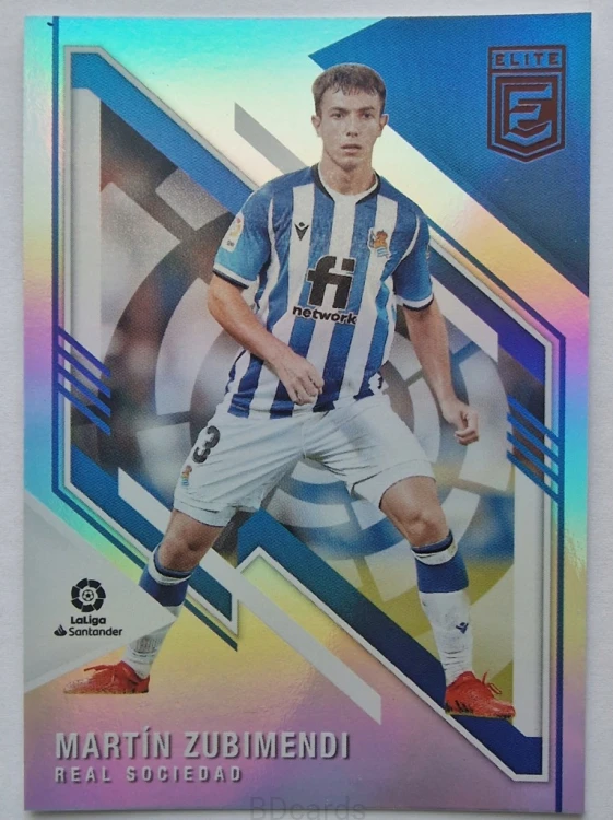2021-22 Panini Donruss Elite Martin Zubimendi Real Sociedad /B