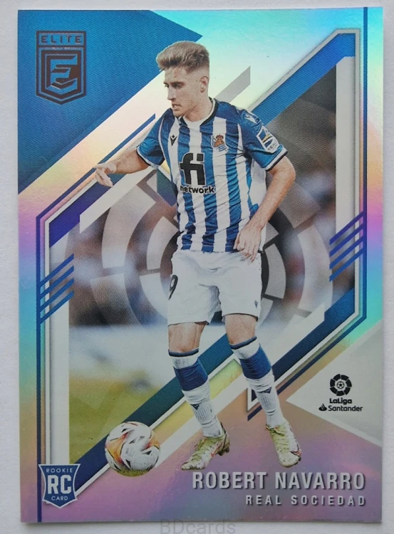 2021-22 Panini Donruss Elite Robert Navarro Real Sociedad /B