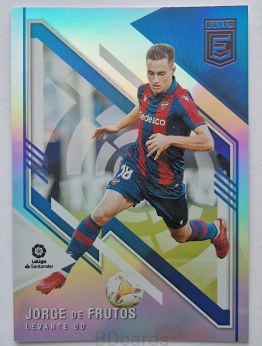 2021-22 Panini Donruss Elite Jorge de Frutos Levante /B
