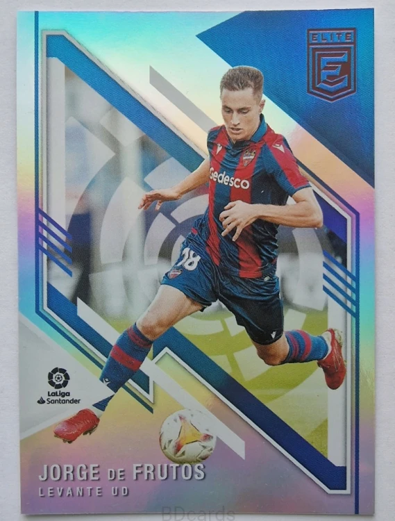2021-22 Panini Donruss Elite Jorge de Frutos Levante /B