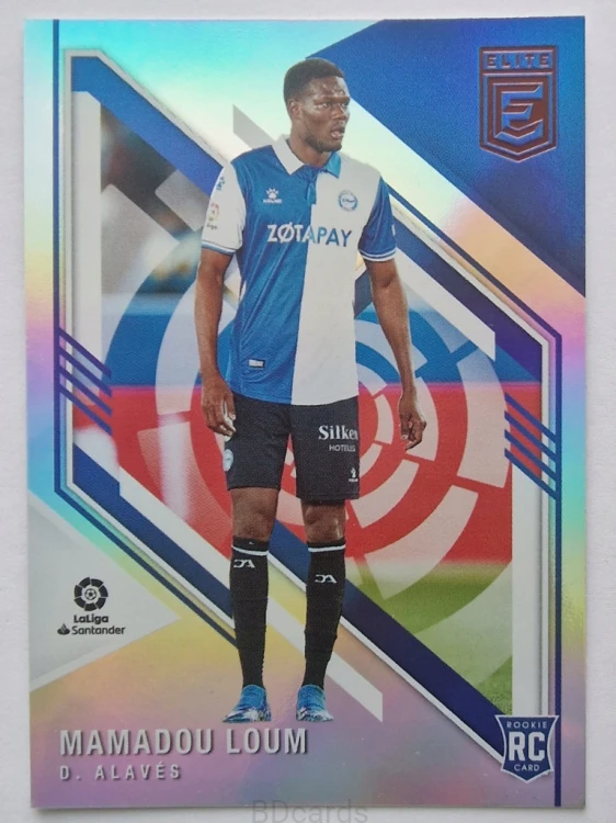 2021-22 Panini Donruss Elite Mamadou Loum Alaves /B
