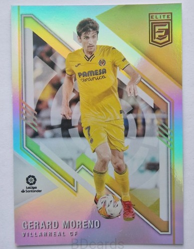 2021-22 Panini Donruss Elite Gerard Moreno Villareal /B