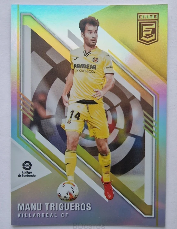 2021-22 Panini Donruss Elite Manu Trigueros Villareal /B