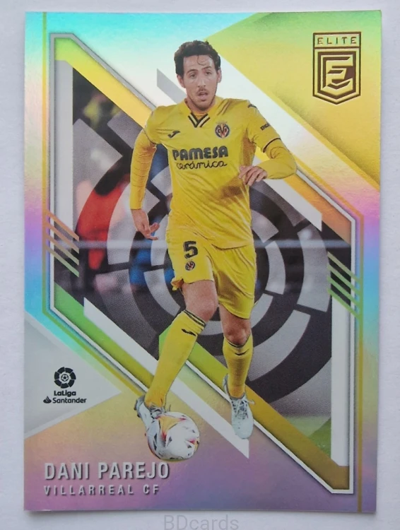 2021-22 Panini Donruss Elite Dani Parejo Villareal /B