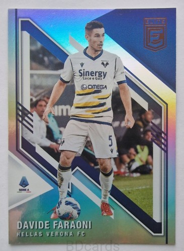 2021-22 Panini Donruss Elite Davide Faraoni Hellas Verona /B