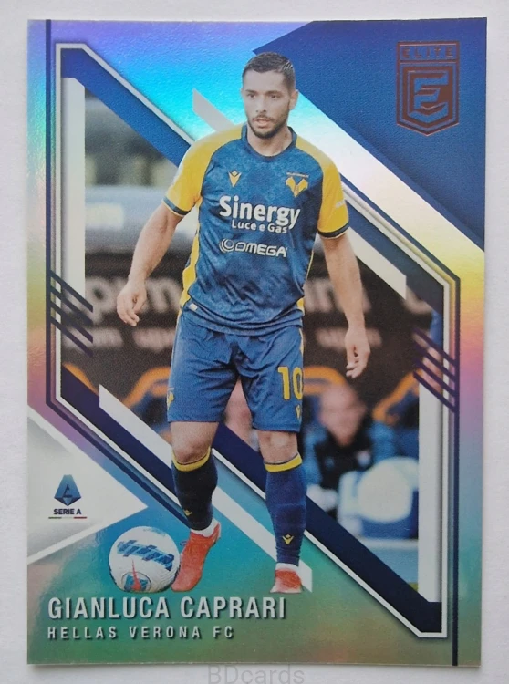 2021-22 Panini Donruss Elite Gianluca Caprari Hellas Verona /B