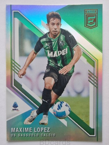 2021-22 Panini Donruss Elite Maxime Lopez Sassauolo /B