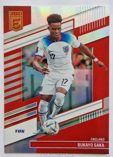 2022-23 Panini Donruss Elite Bukayo Saka Anglia /Y27