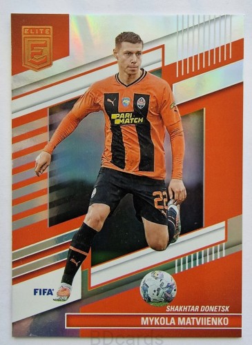 2022-23 Panini Donruss Elite Mykola Matviienko Shakhtar Donetsk /Y30
