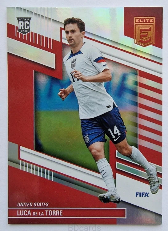 2022-23 Panini Donruss Elite Luca De La Torre USA /Y