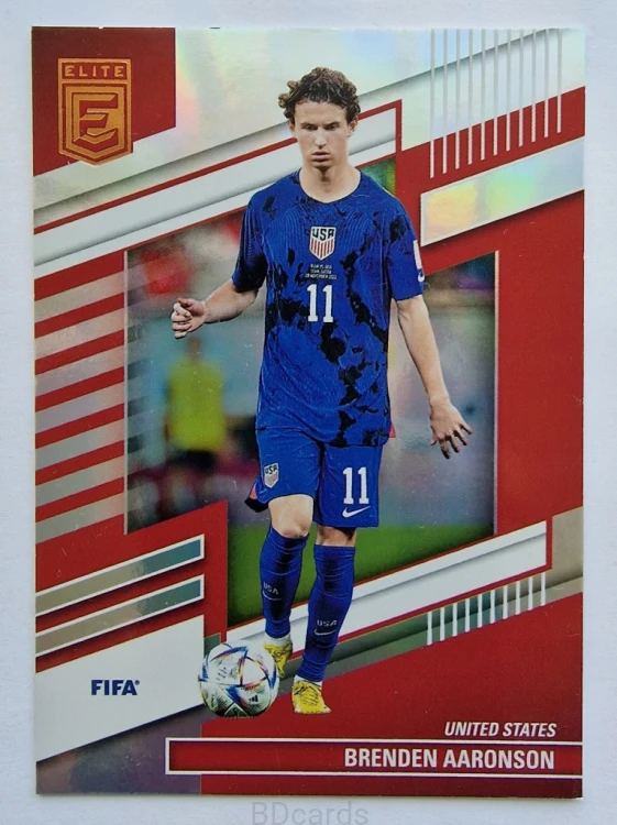 2022-23 Panini Donruss Elite Brenden Aaronson USA /Y34