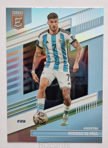 2022-23 Panini Donruss Elite Rodrigo De Paul Argentyna /B