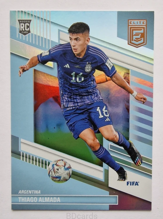 2022-23 Panini Donruss Elite Thiago Almada Argentyna /B