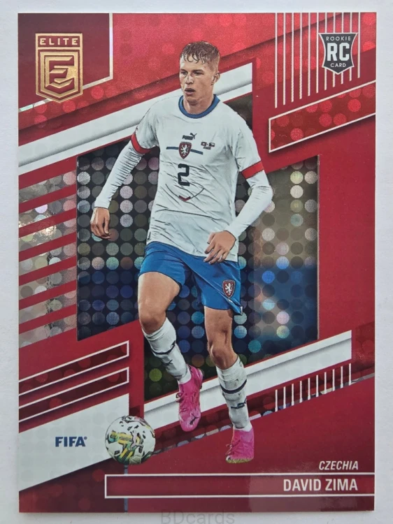2022-23 Panini Donruss Elite David Zima Czechy Disco /F