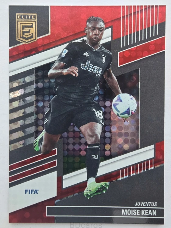 2022-23 Panini Donruss Elite Moise Kean Juventus Disco /F