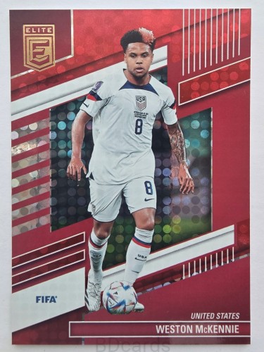 2022-23 Panini Donruss Elite Weston McKennie USA Disco /F