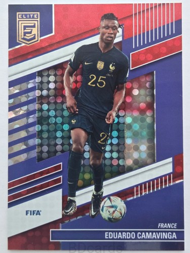 2022-23 Panini Donruss Elite Eduardo Camavinga Francja Disco /F
