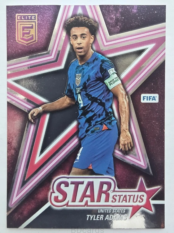 2022-23 Panini Donruss Elite Tyler Adams USA Star /F
