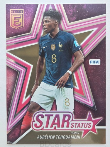2022-23 Panini Donruss Elite Aurelien Tchouameni Francja Star /F