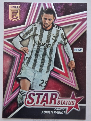2022-23 Panini Donruss Elite Adrien Rabiot Juventus Star /F