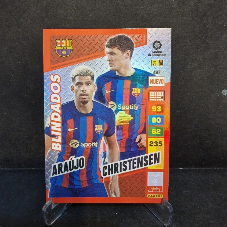 2022-23 Panini La Liga Araujo Christensen FC Barcelona /PR19