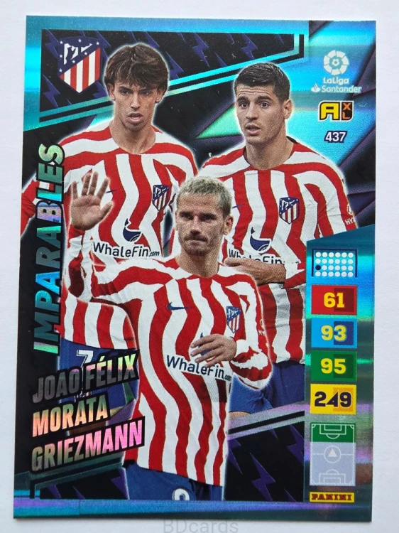 2022-23 Panini La Liga Atletico Madryt Griezmann /NN22