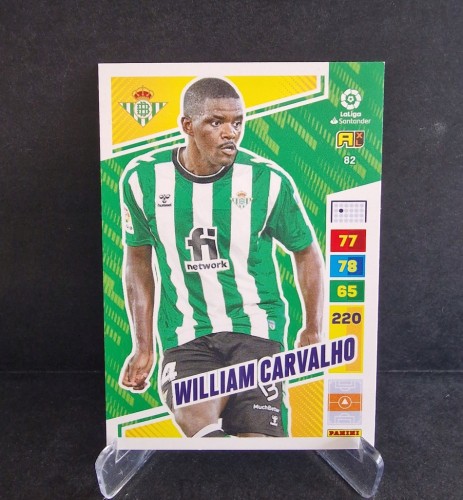 2022-23 Panini La Liga William Carvalho 82 Real Betis /LA2