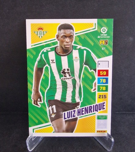 2022-23 Panini La Liga Luiz Henrique 87 Real Betis /LA2