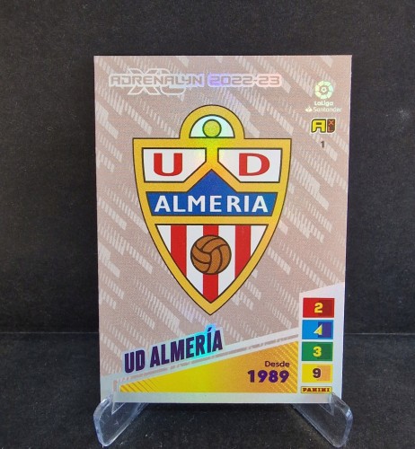 2022-23 Panini La Liga Logo 1 UD Almeria /LA5