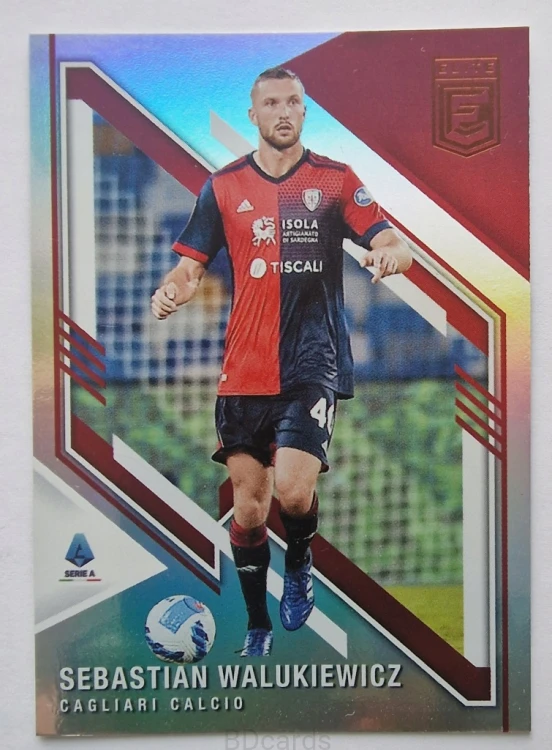 2021-22 Panini Donruss Elite Sebastian Walkiewicz Cagliari /B