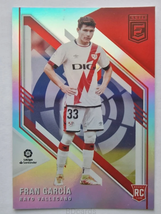 2021-22 Panini Donruss Elite Fran Garcia Rayo Vallecano /B